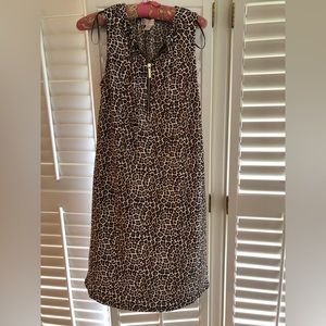 Michael Kors womens dress leopard size XS